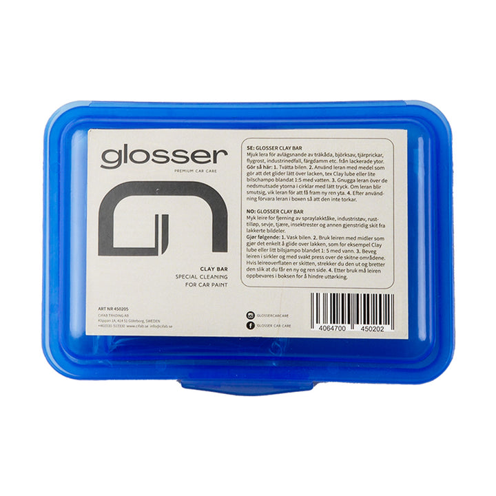 Glosser Clay Bar - Lackrengöringslera